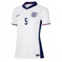 Anglicko John Stones #5 Domáci Ženy futbalový dres ME 2024 Krátky Rukáv